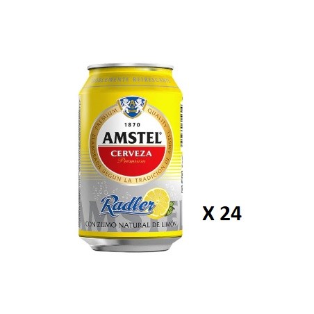 amstel radler lata 33 cl.