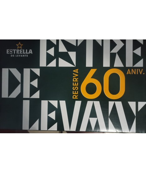 cerveza estrella levante 60 aniversario