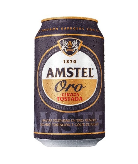 Amstel Oro Lata 33 cl.