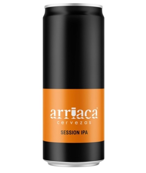 arriaca cerveza session lata 33 cl.