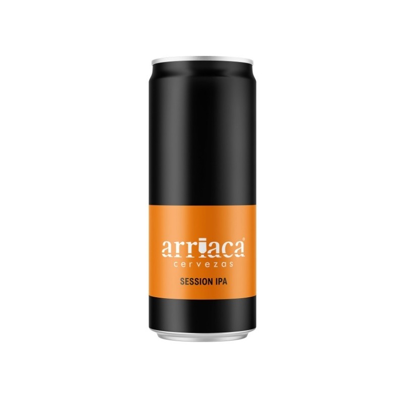 arriaca cerveza session lata 33 cl.