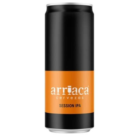 arriaca cerveza session lata 33 cl.