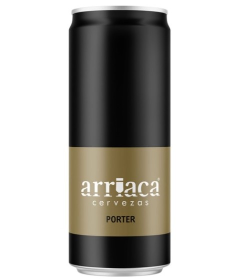 cerveza arriaca porter lata 33 cl