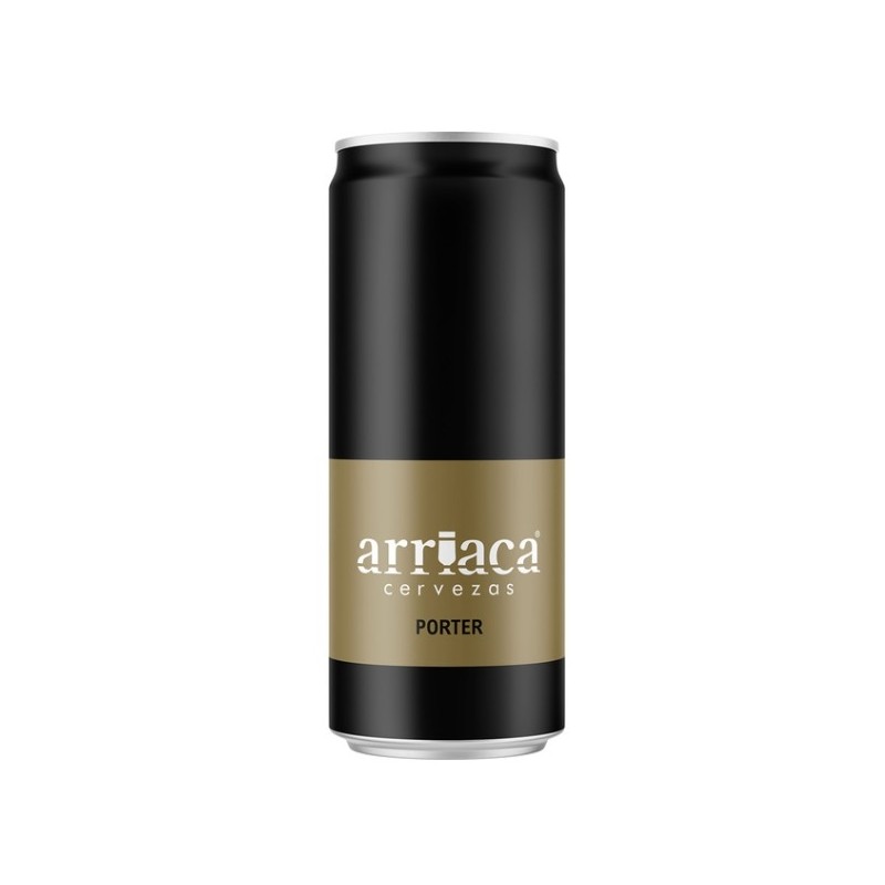 cerveza arriaca porter lata 33 cl