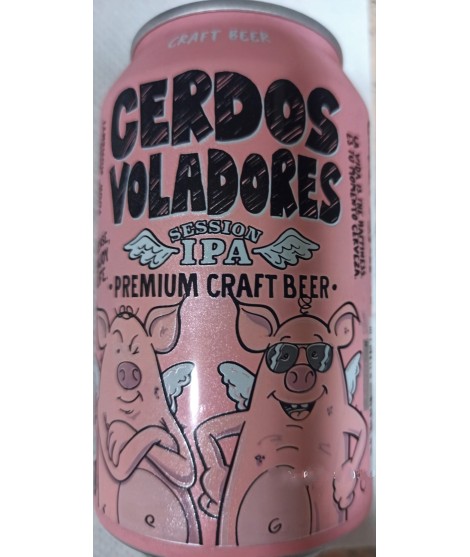 cerveza cerdos voladores session ipa