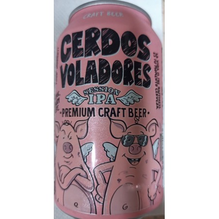 cerveza cerdos voladores session ipa