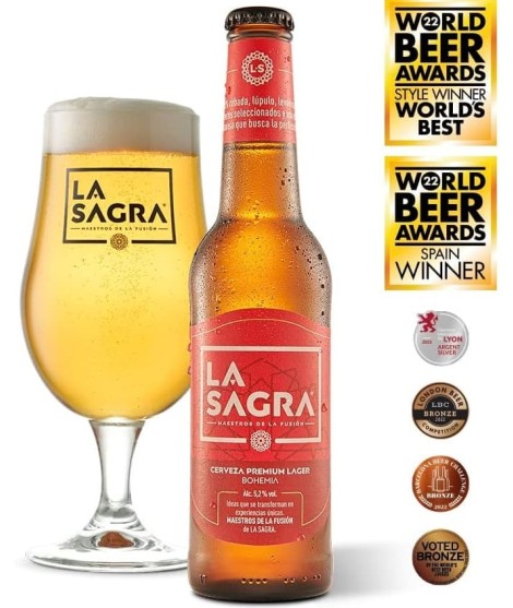 La Sagra Premium Lager 33 cl.
