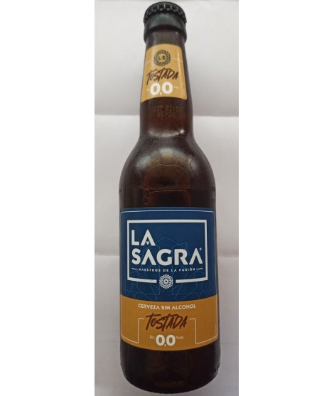 La Sagra Tostada 0,0. 33 cl.