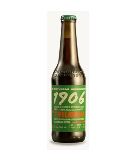 Cerveza 1906 la pelirroja