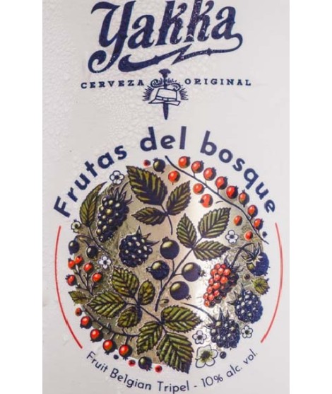cerveza yakka frutas del bosque
