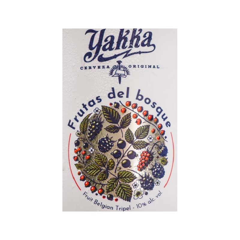 cerveza yakka frutas del bosque cerveza yakka frutas del bosque