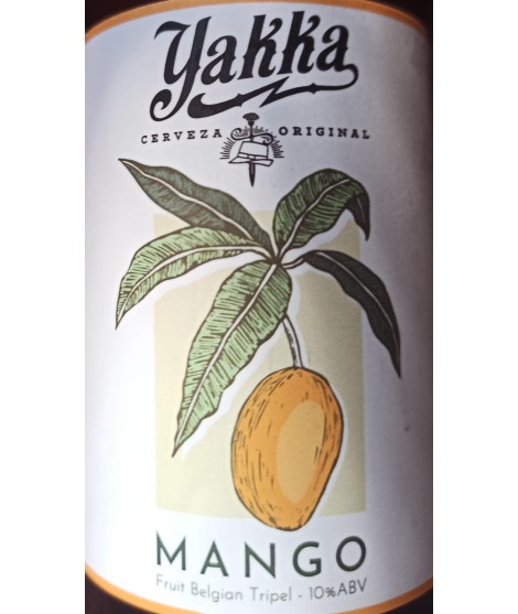 yakka mango etiqueta