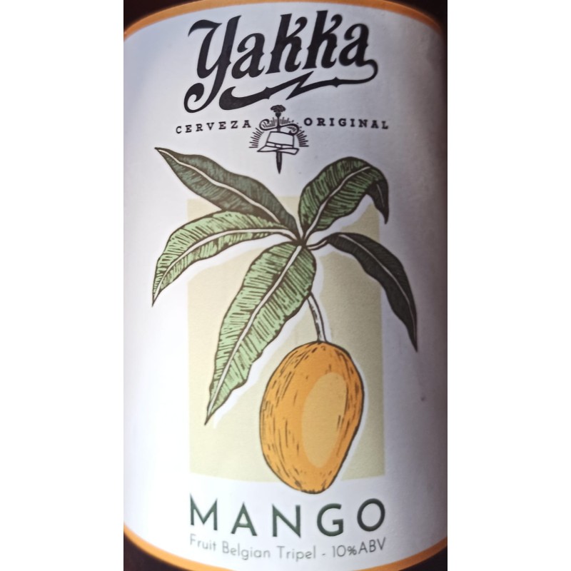yakka mango etiqueta