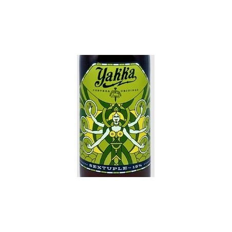 Yakka sextuple cerveza mas alcoholica