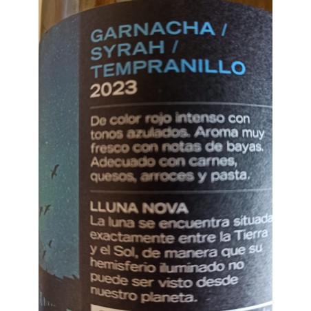 vino tinto clar de lluna