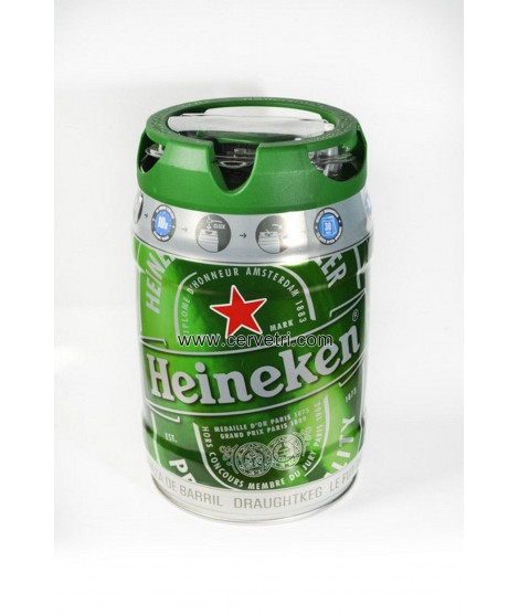 Heineken barril 5 L.
