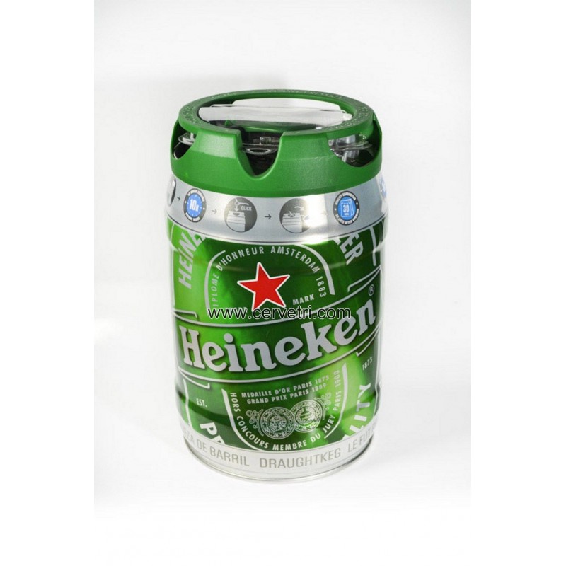 Desarmado tiburón Injerto Comprar barril de cerveza online Heineken 5 l. Oferta.