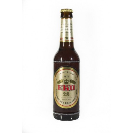 Cerveza esoecial Eku 28, botella 33 cl.