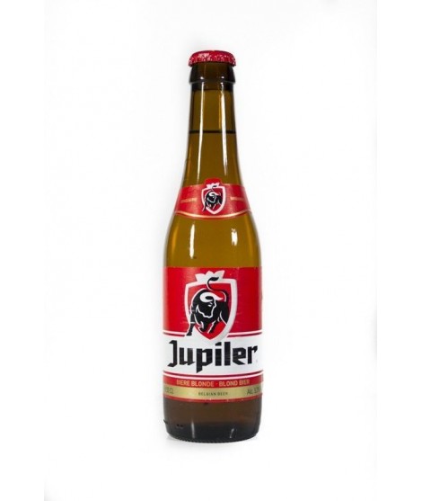 Cerveza marca Jupiler botella 33 cl.