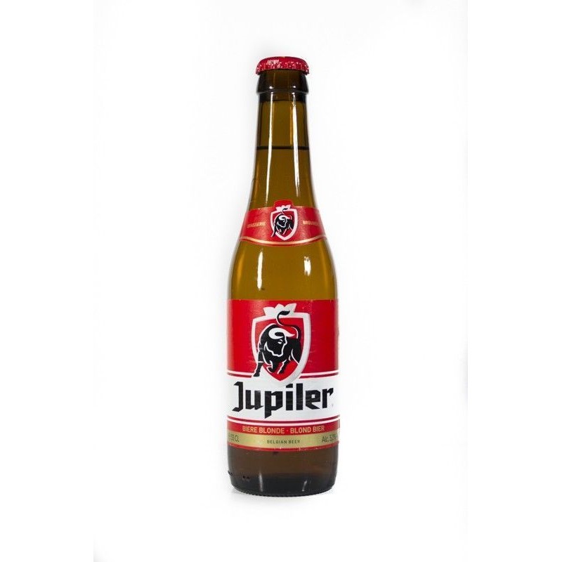 Cerveza marca Jupiler botella 33 cl.