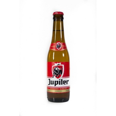 Cerveza marca Jupiler botella 33 cl.