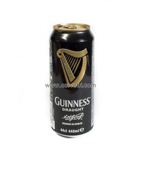 Cerveza Guiness Draught Lata 44 cl.