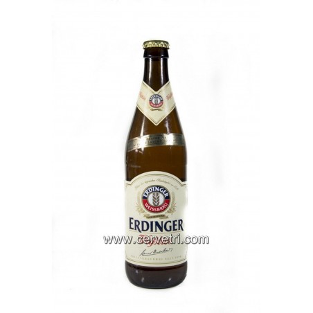 Cerveza alemana Erdinger Weissbier.50 cl