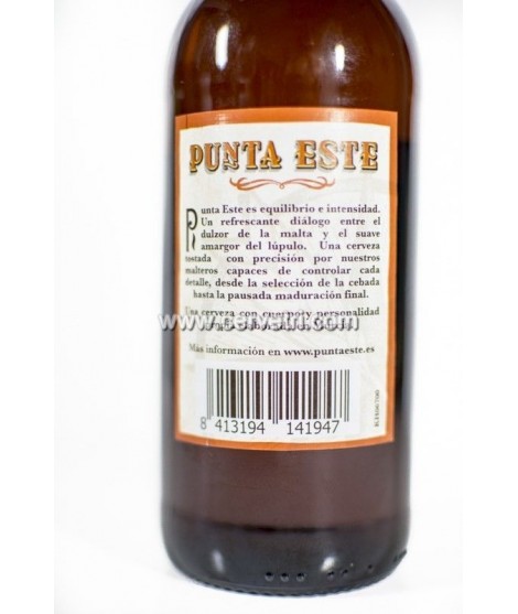 Cerveza Punta Este 25 cl.
