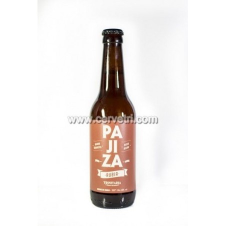 Cerveza artesana  Rubia Trinitaria Pajiza 33 cl. Torre-Pacheco.Murcia