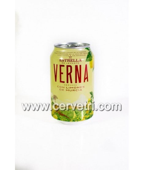 Lata Cerveza Verna 33 cl.
