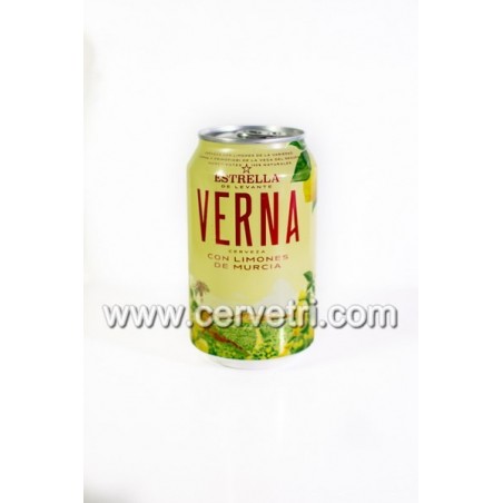 Lata Cerveza Verna 33 cl.
