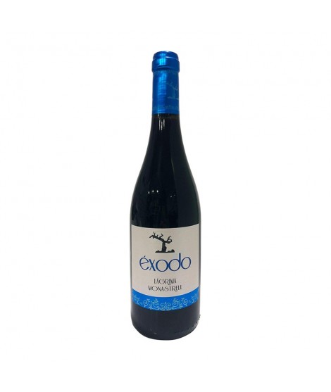 vino tinto exodo monastrell 75 cl.