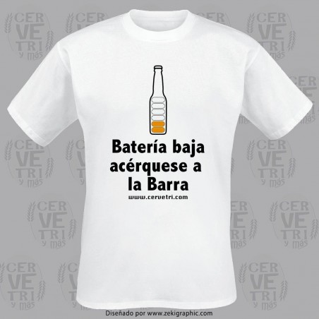 Camiseta Batería Baja