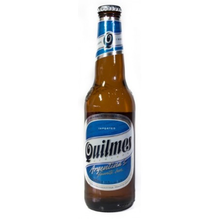 cerveza argentina Quilmes.