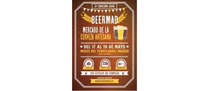 V Edición BEERMAD 2019 Feria Cerveza Artesana Madrid