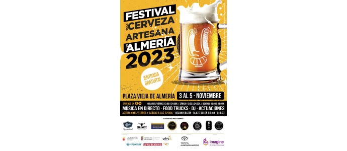 Festival de la cerveza artesana de Almeria 2023
